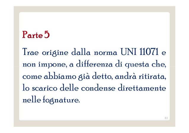 SCARICA NORMA UNI CIG 7129 2001